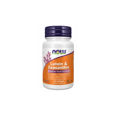 Now Foods Lutein & Zeaxanthin 60 Softgels is a dietary supplement designed to support vision health and visual function.